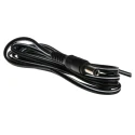 RS PRO 2.5 mm DC Plug to Unterminated Power Cord 1.8 m, 12V 1A Polyvinyl Chloride Jacket, White and Black 656-3822