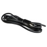 RS PRO 2.5 mm DC Plug to Unterminated Power Cord 1.8 m, 12V 1A Polyvinyl Chloride Jacket, White and Black 656-3822