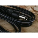 RS PRO 2.5 mm DC Plug to Unterminated Power Cord 1.8 m, 12V 1A Polyvinyl Chloride Jacket, White and Black 656-3822