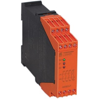 Dold Safety Relay 24V AC/DC, 3 Safety Contacts, 1 Auxiliary Contact, DIN Rail Mount LG5933