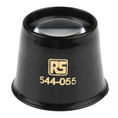 RS PRO Eye Magnifier with 9x Magnification, 29 mm Diameter 544-055