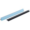 Essentra PCB Card Guide Adhesive-Backed Vertical Mount 204 mm Length, 1.3 mm Max Thickness BMS-SA-8