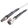 Radiall Test Pro Series Coaxial Cable Male SMA to Male N Type Green Jacket 1.2m 50 Ω R288940005