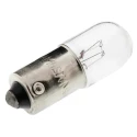 RS PRO BA9S Indicator Light Clear 24V 120mA T3 1/4 Lamp, 3000h Lifespan BA9S