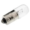 RS PRO BA9S Indicator Light Clear 24V 120mA T3 1/4 Lamp, 3000h Lifespan BA9S