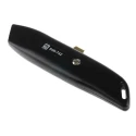 RS PRO Safety Knife with Straight Retractable Blade 60 mm 5 Blades Utility Knife 546-742