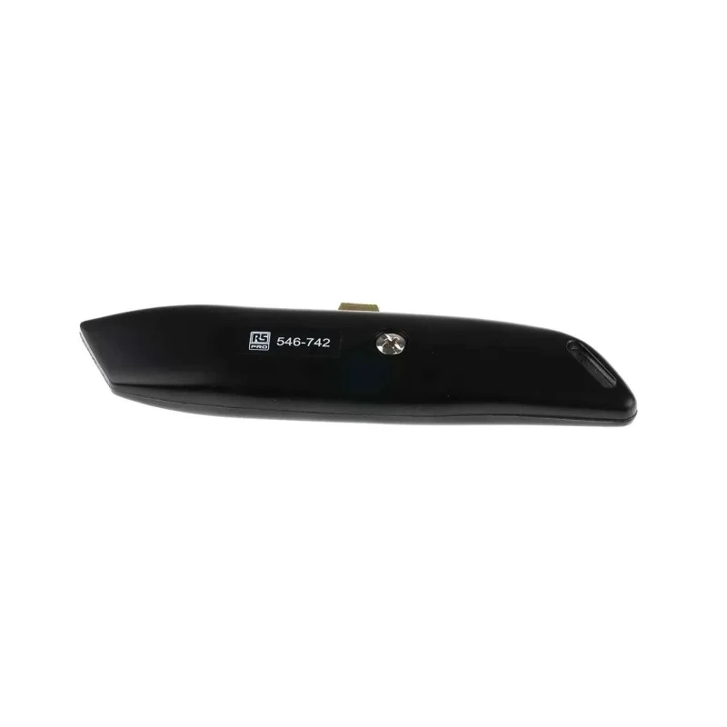 RS PRO Safety Knife with Straight Retractable Blade 60 mm 5 Blades Utility Knife 546-742