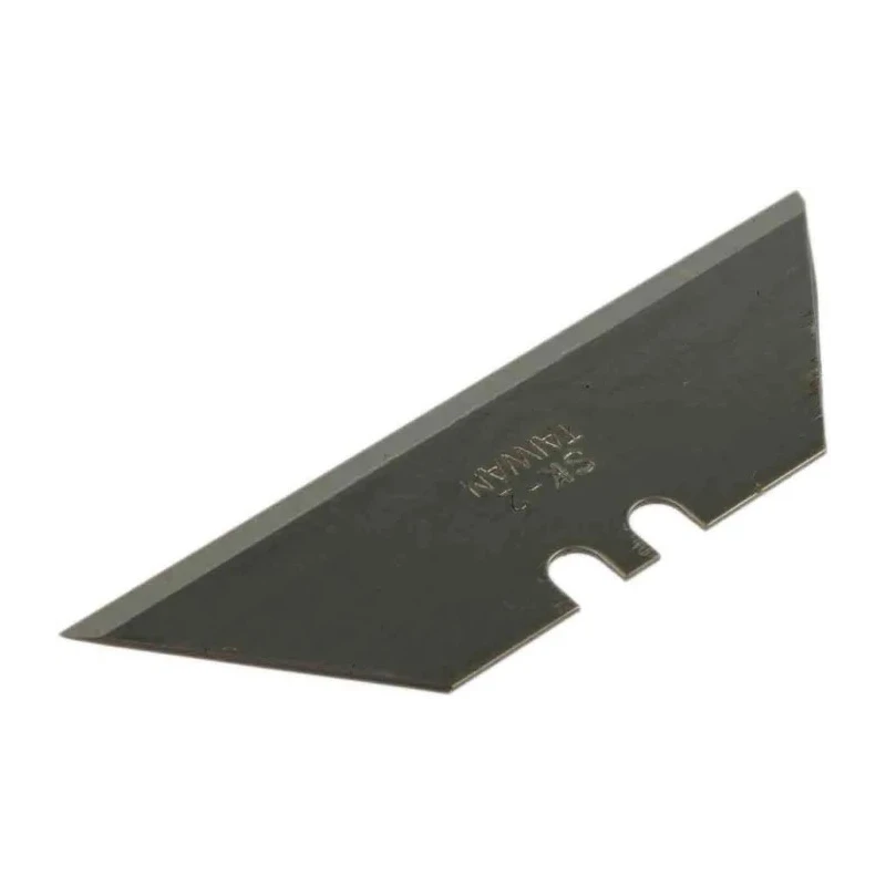 RS PRO Steel Flat Safety Knife Blade 0.6mm Thickness, Heavy Duty, 5 Pieces 546-758