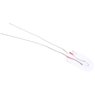 RS PRO Indicator Light, Clear Lens, 6V, 200mA, T-1¾ Wire-Ended Incandescent Lamp 655-9390