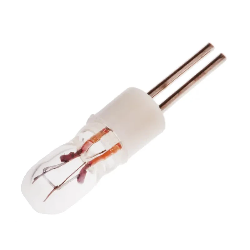 RS PRO BI-Pin Indicator Light Clear Lens 28V 24mA T1 Designation 3.15mm Diameter 16.5mm Length 4000h Lifespan 655-9479