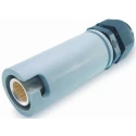 ITT Cannon Cable Mount Mains Connector 250A 1kV IP65 Grey Veam Snaplock 