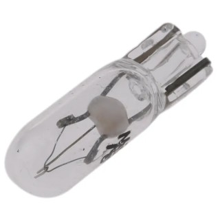 RS PRO Indicator Light Clear Incandescent Lamp 12V 100mA 5mm Diameter 20mm Length 655-9687