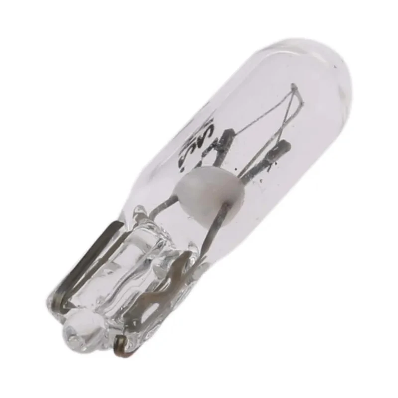 RS PRO Indicator Light Clear Incandescent Lamp 12V 100mA 5mm Diameter 20mm Length 655-9687