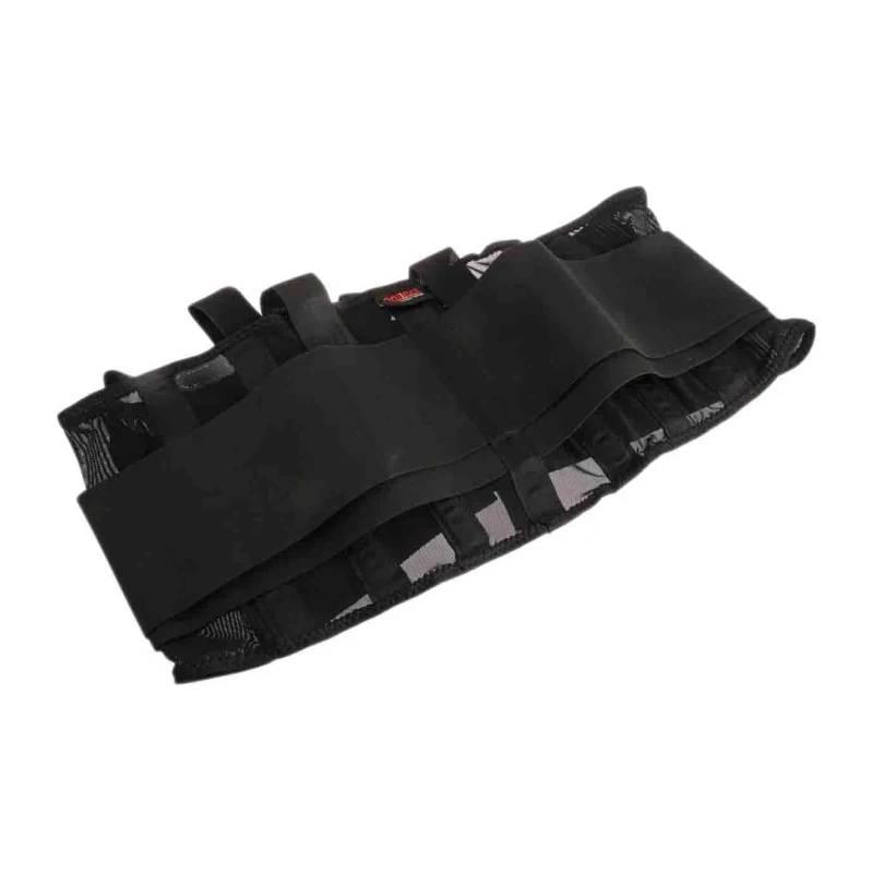 RS PRO Black Back Support Belt Nylon, Waist Size 36 to 42 in, Hook & Loop Closure 656-7105