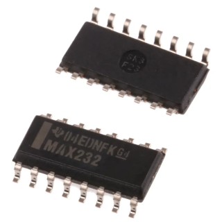 Texas Instruments 2-Channel Line Transceiver, CMOS, Inverting, 16-Pin SOIC MAX232DR