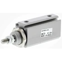 SMC 20 mm Pneumatic Piston Rod Cylinder with Aluminium Body, Double Acting, Panel Mount, Rubber Cushion CDJP2B16-20D