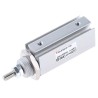SMC 15 mm Pneumatic Piston Rod Cylinder, CJP2 Series, Double Acting, Panel Mount, Rubber Cushion, Aluminium CDJP2B10-15D