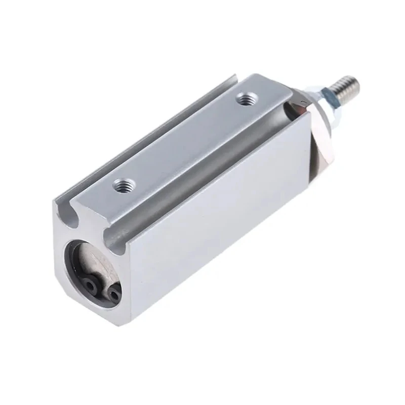 SMC 15 mm Pneumatic Piston Rod Cylinder, CJP2 Series, Double Acting, Panel Mount, Rubber Cushion, Aluminium CDJP2B10-15D