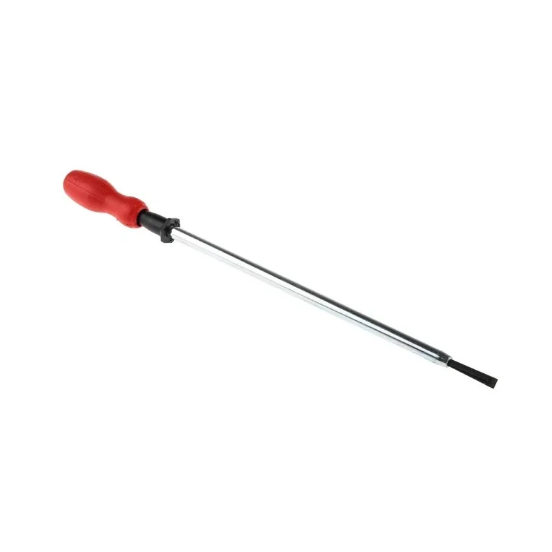 RS PRO Slotted Screw Holding Screwdriver 200 mm Blade Chrome Vanadium Steel, Insulated Handle 547-969