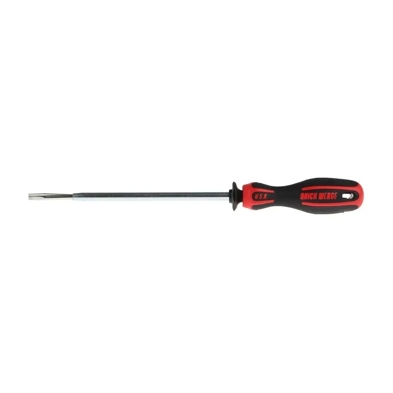 RS PRO Screw Holding Slotted Screwdriver, 200 mm Blade, Insulated, Chrome Vanadium Steel Blade 547-981
