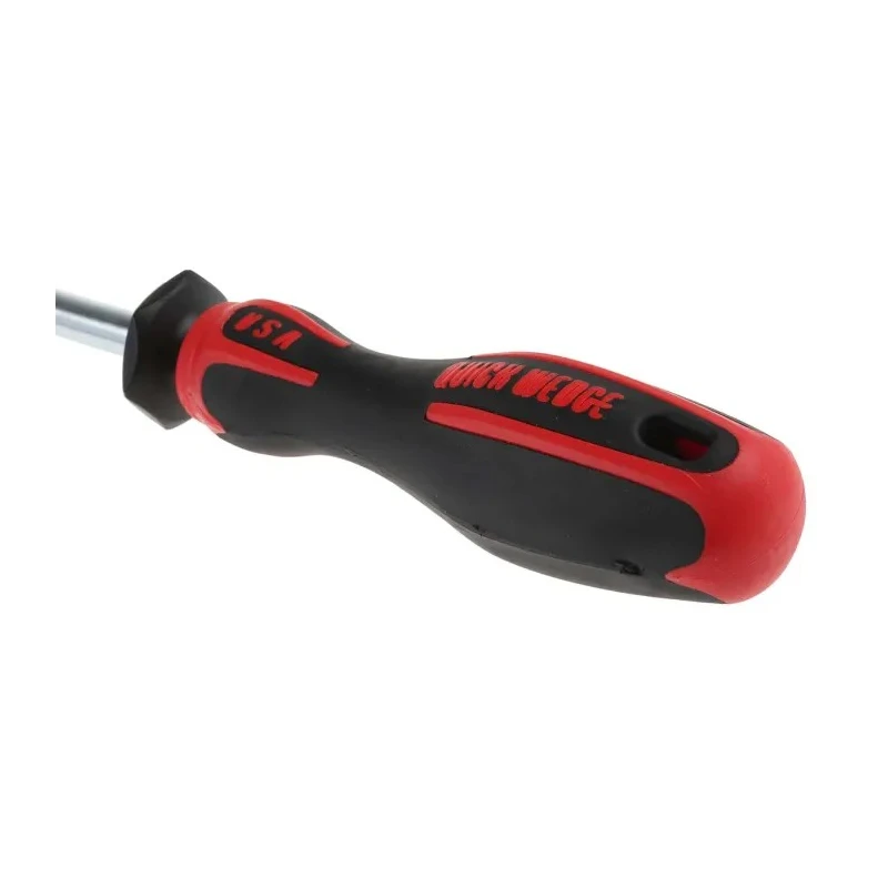RS PRO Screw Holding Slotted Screwdriver, 200 mm Blade, Insulated, Chrome Vanadium Steel Blade 547-981