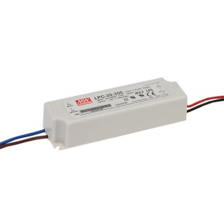MEAN WELL  IP67 1 Output LED Driver, 48V, 9V, 16.8W, Constant Current, 350mA, Panel Mount