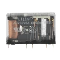 Omron PCB Force Guided Relay, 24V DC Coil Voltage, 4-Pole DPDT, Silver Alloy Contacts G7SA-2A2B 24VDC