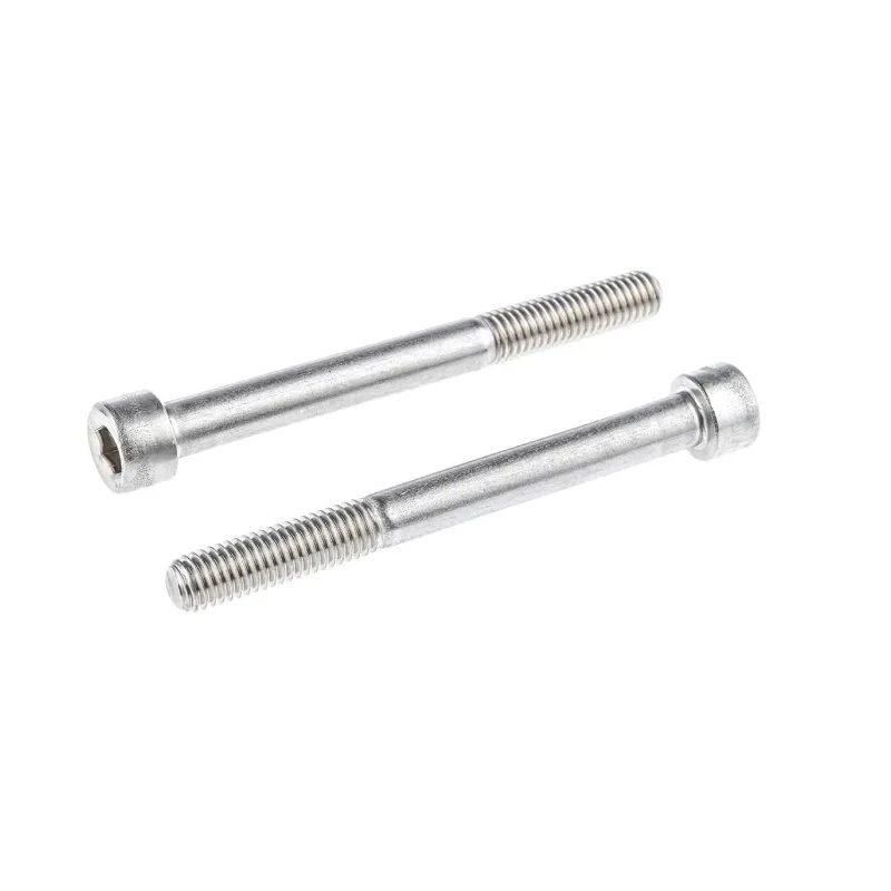 RS PRO Plain Stainless Steel Hex Socket Cap Screw, Hex Drive, M8 x 80 mm 660-4651