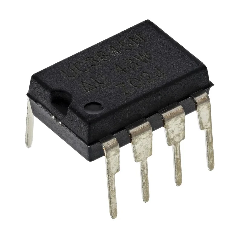 Texas Instruments 8-Pin PDIP Current Mode PWM Controller, 500 kHz, 125V, Through Hole UC3845N