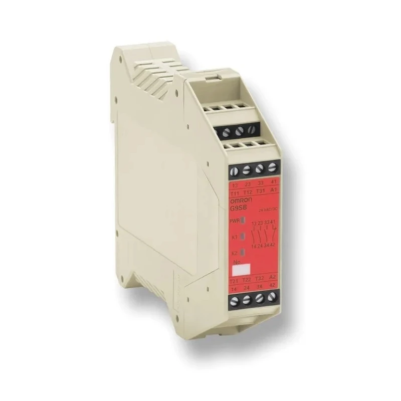 Omron 24V AC/DC Safety Relay with 2 Safety Contacts, Automatic Reset, DIN Rail Mount G9SB