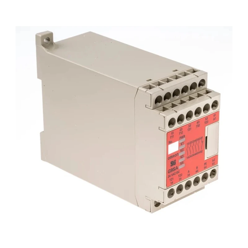 Omron 24V ac/dc Safety Relay with 5 Safety Contacts and 1 Auxiliary Contact G9SA