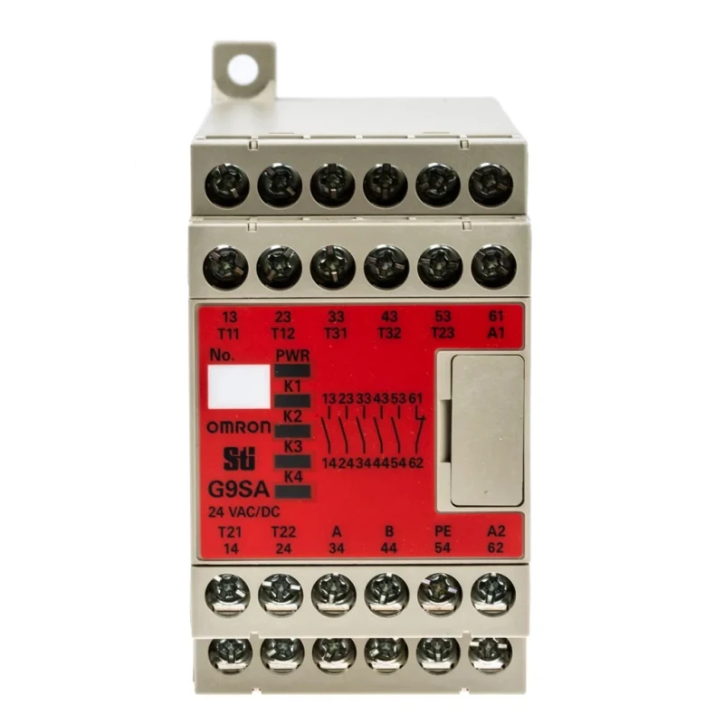 Omron 24V ac/dc Safety Relay with 5 Safety Contacts and 1 Auxiliary Contact G9SA