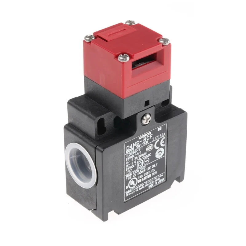 Omron Solenoid Interlock Switch Power to Lock/Unlock with 1 NO/2 NC Safety Contacts, M20 Conduit Entry, IP67 Rated D4NS
