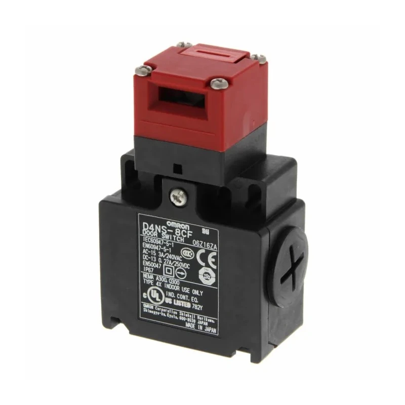 Omron Solenoid Interlock Switch Power to Lock/Unlock with 1 NO/2 NC Safety Contacts, M20 Conduit Entry, IP67 Rated D4NS