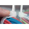 HellermannTyton Releasable Black Polyamide 66 Cable Tie 250 mm x 7.6 mm, 200 N Tensile Strength 131-22510 REL250-PA66-BK