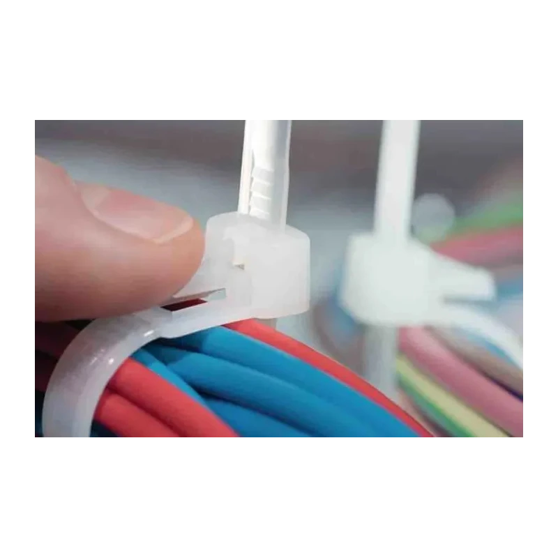 HellermannTyton Releasable Black Polyamide 66 Cable Tie 250 mm x 7.6 mm, 200 N Tensile Strength 131-22510 REL250-PA66-BK
