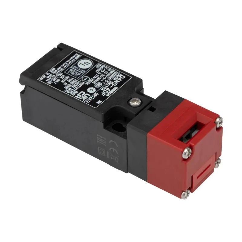 Omron D4NS Series Solenoid Interlock Switch with 3 NC Safety Contacts, Resin Housing, IP67 Rated 