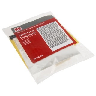 RS PRO White Thermally Conductive Epoxy Potting Compound 250 g Twin-Pack Resin Hardener Set 552-668