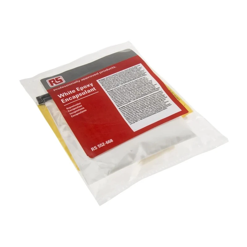 RS PRO White Thermally Conductive Epoxy Potting Compound 250 g Twin-Pack Resin Hardener Set 552-668