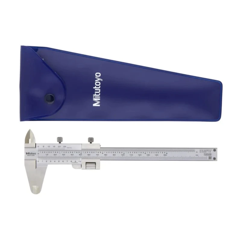 Mitutoyo Metric and Imperial Vernier Caliper 130 mm Measurement Capacity 0.02 mm Resolution 532-119