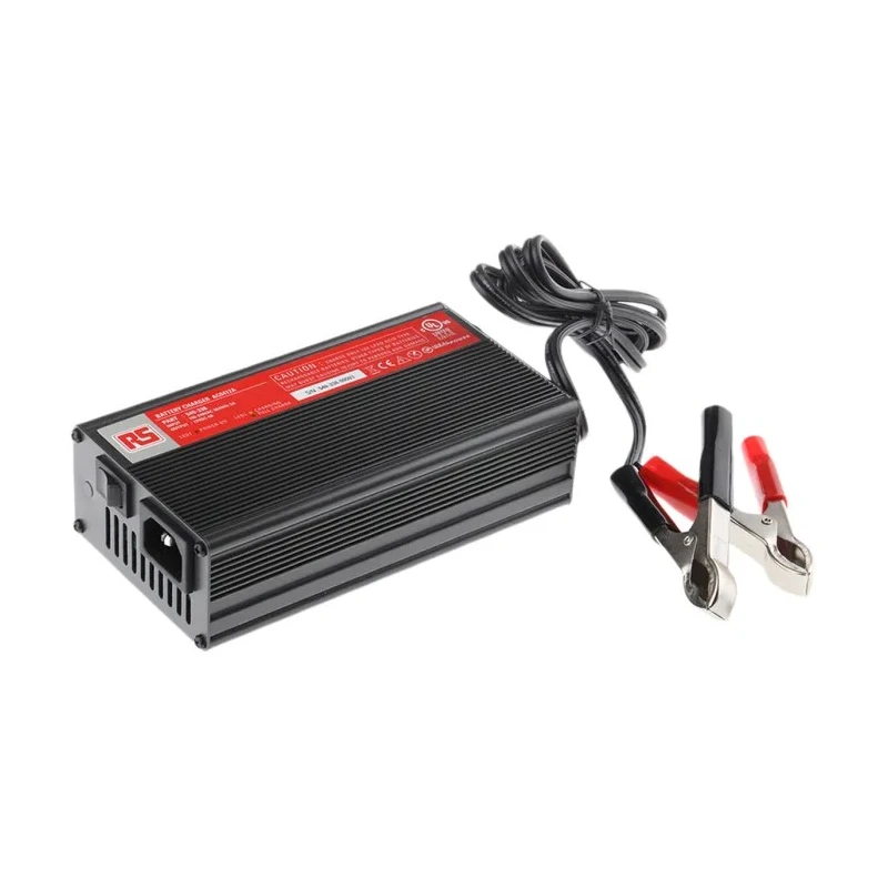 Mascot 12V 60W Lead Acid Automotive Battery Charger, 4A, 3-Stage Control, EU Plug 549-338