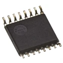 Texas Instruments MAX3232EIPW RS-232 Line Transceiver Dual Driver & Receiver 3V to 5.5V, 16-Pin TSSOP MAX3232EIPW