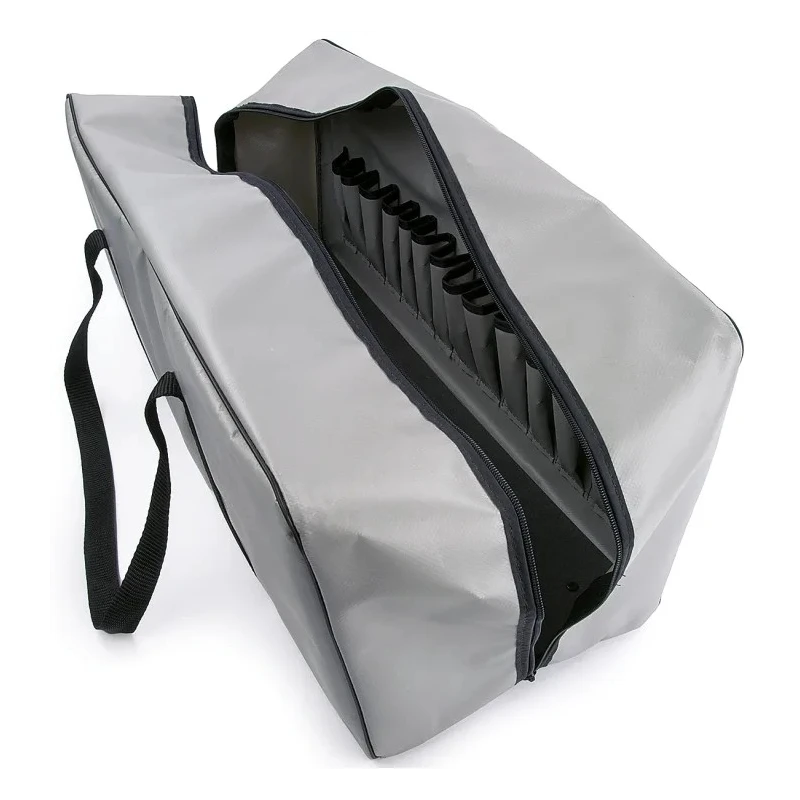 RS PRO Nylon Tool Bag 660 mm x 250 mm x 230 mm Reinforced PVC Construction 1.6 kg 551-205