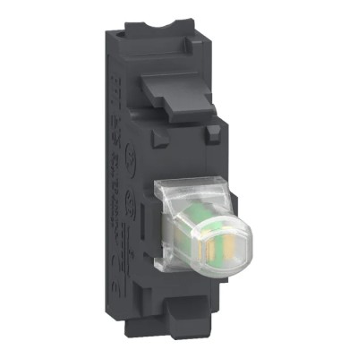 Schneider Electric Harmony XB Series Light Block, LED Illumination, White Light, 110-120V ZBVG15