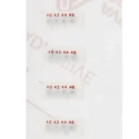 RS PRO Temperature Sensitive Label 40°C to 88°C 4 Levels 30 Labels Horizontal Non-Reversible 4mm x 11mm 552-618