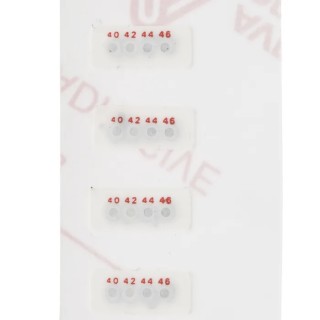 RS PRO Temperature Sensitive Label 40°C to 88°C 4 Levels 30 Labels Horizontal Non-Reversible 4mm x 11mm 552-618