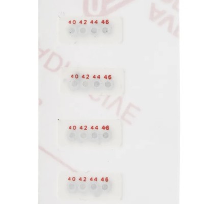 RS PRO Temperature Sensitive Label 40°C to 88°C 4 Levels 30 Labels Horizontal Non-Reversible 4mm x 11mm 552-618