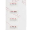 RS PRO Temperature Sensitive Label 40°C to 88°C 4 Levels 30 Labels Horizontal Non-Reversible 4mm x 11mm 552-618