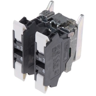 Schneider Electric Harmony XB4 Series Contact Block 600V 10A Screw Terminal ZB4BZ1035