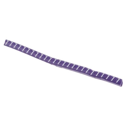 HellermannTyton Helagrip Slide-On Pre-Printed Cable Marker, White Legend "7", Violet Marker for 2 to 5 mm Cable 901-10363